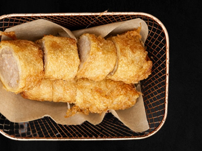CHICKEN EGG ROLLED