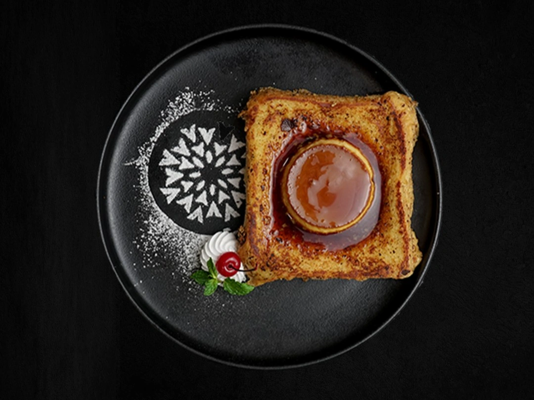 FRENCH TOAST CARAMEL PUDDING