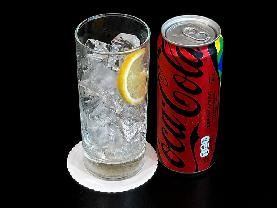 SOFT DRINKS & STILL WATER - (MINERAL WATER / COCA-COLA / SPRITE / COKE ZERO / SODA WATER)