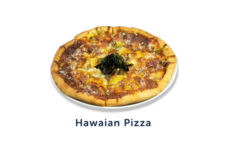 hawaian pizza caption copy