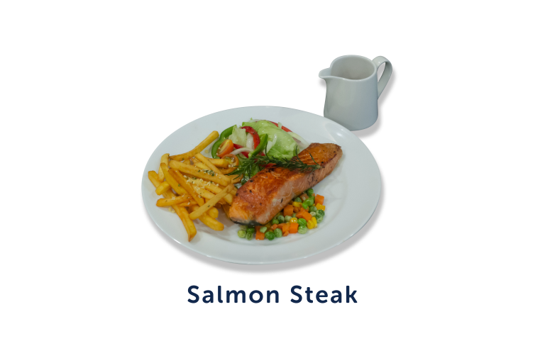 salmon steak